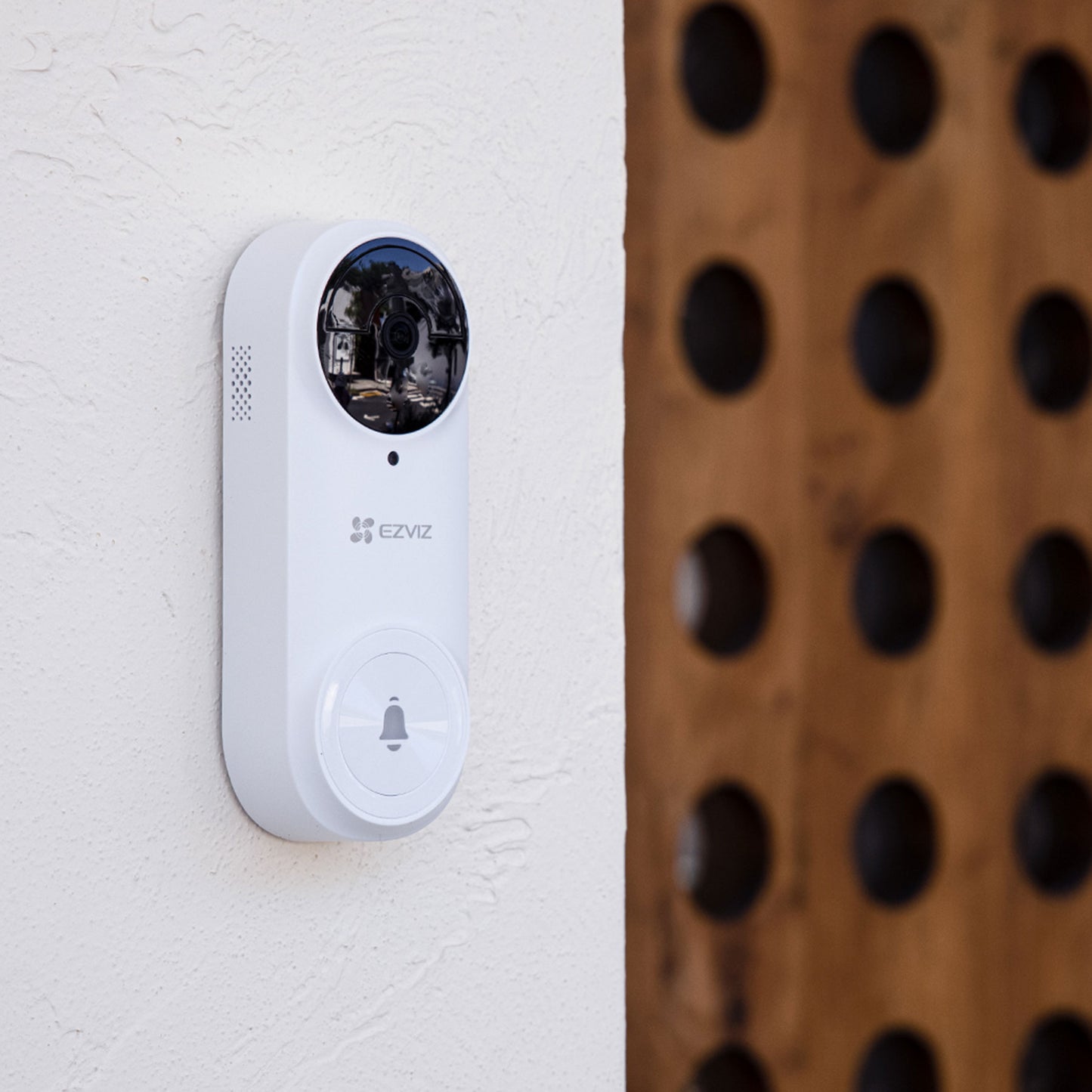 EZVIZ akkubetriebene Video-Doorbell DB2 Pro 5MP inkl. kabellosem Türgong