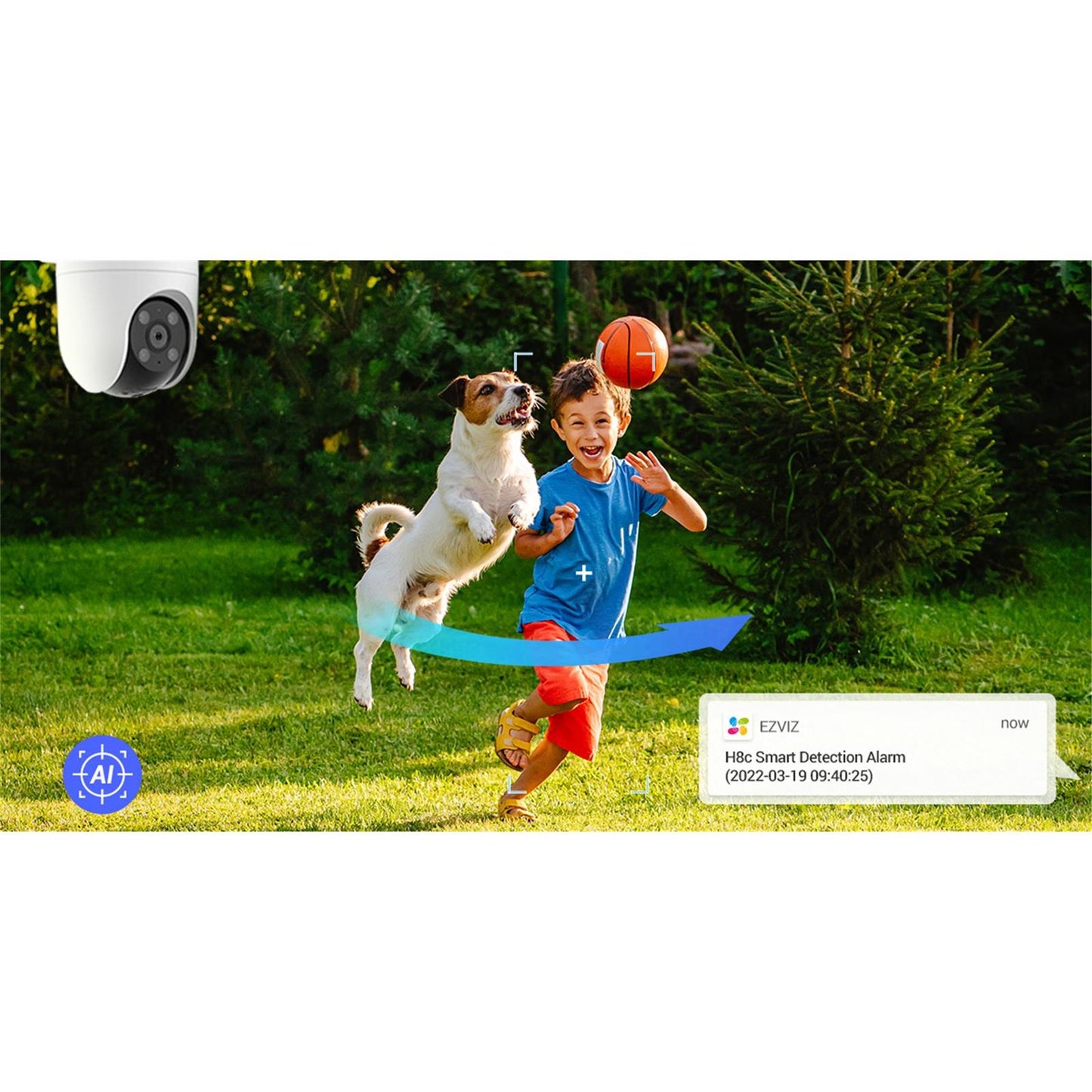 EZVIZ H8c Outdoor WLAN 2MP Schwenk- & Neige Kamera