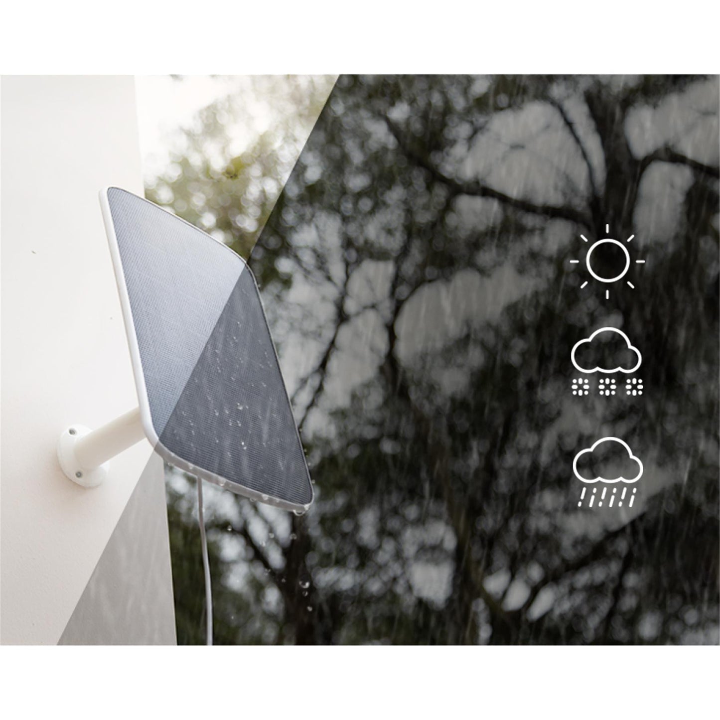 Ezviz Solar Ladegerät Modell D mit Mikro-USB-Anschluss
