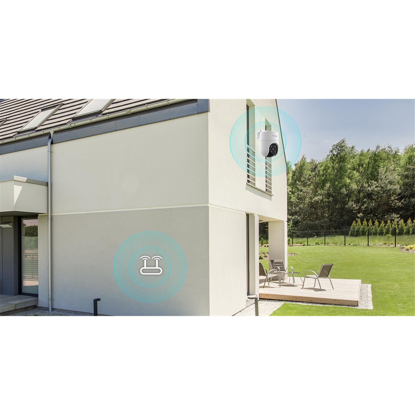 EZVIZ H8c Outdoor WLAN 2MP Schwenk- & Neige Kamera
